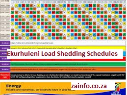 Load Shedding Schedule 2023-2024 | Eskom, Johannesburg, Durban