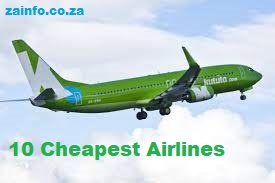 10 Cheapest Airlines 